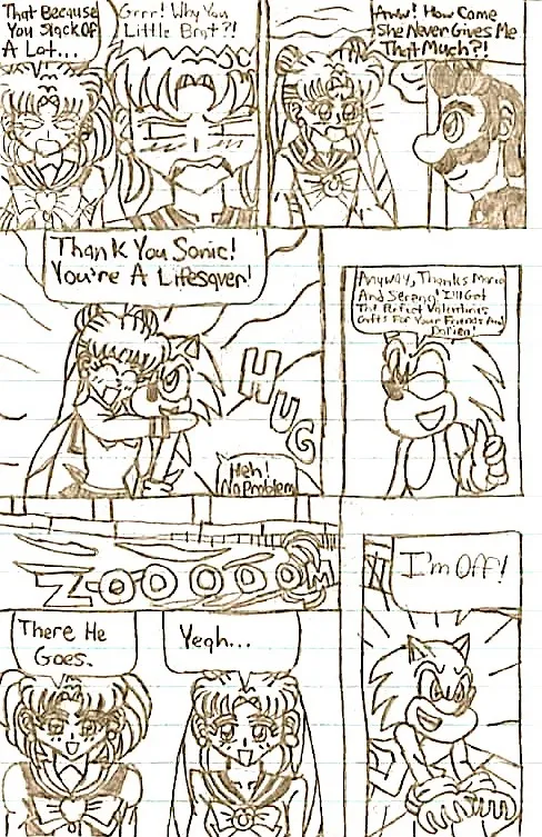 Mario & Sonic Valentines Special page 5 full