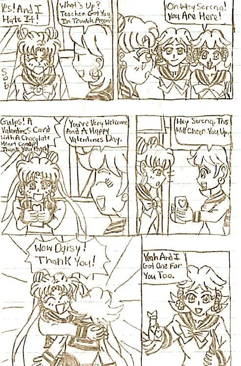 Mario & Sonic Valentines Special page 7 full