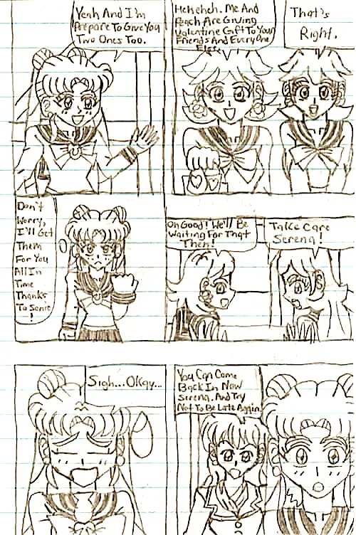 Mario & Sonic Valentines Special page 8 full