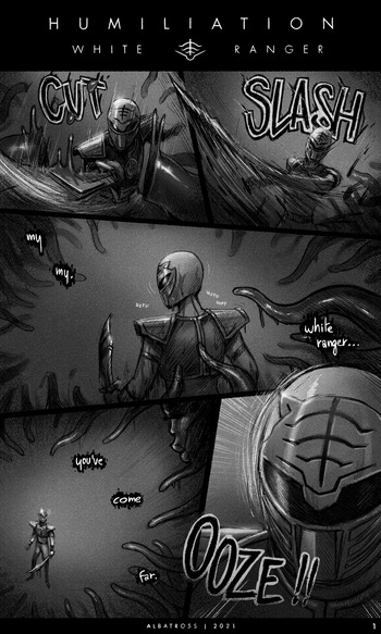 [Albatross] White Ranger Humiliation cover
