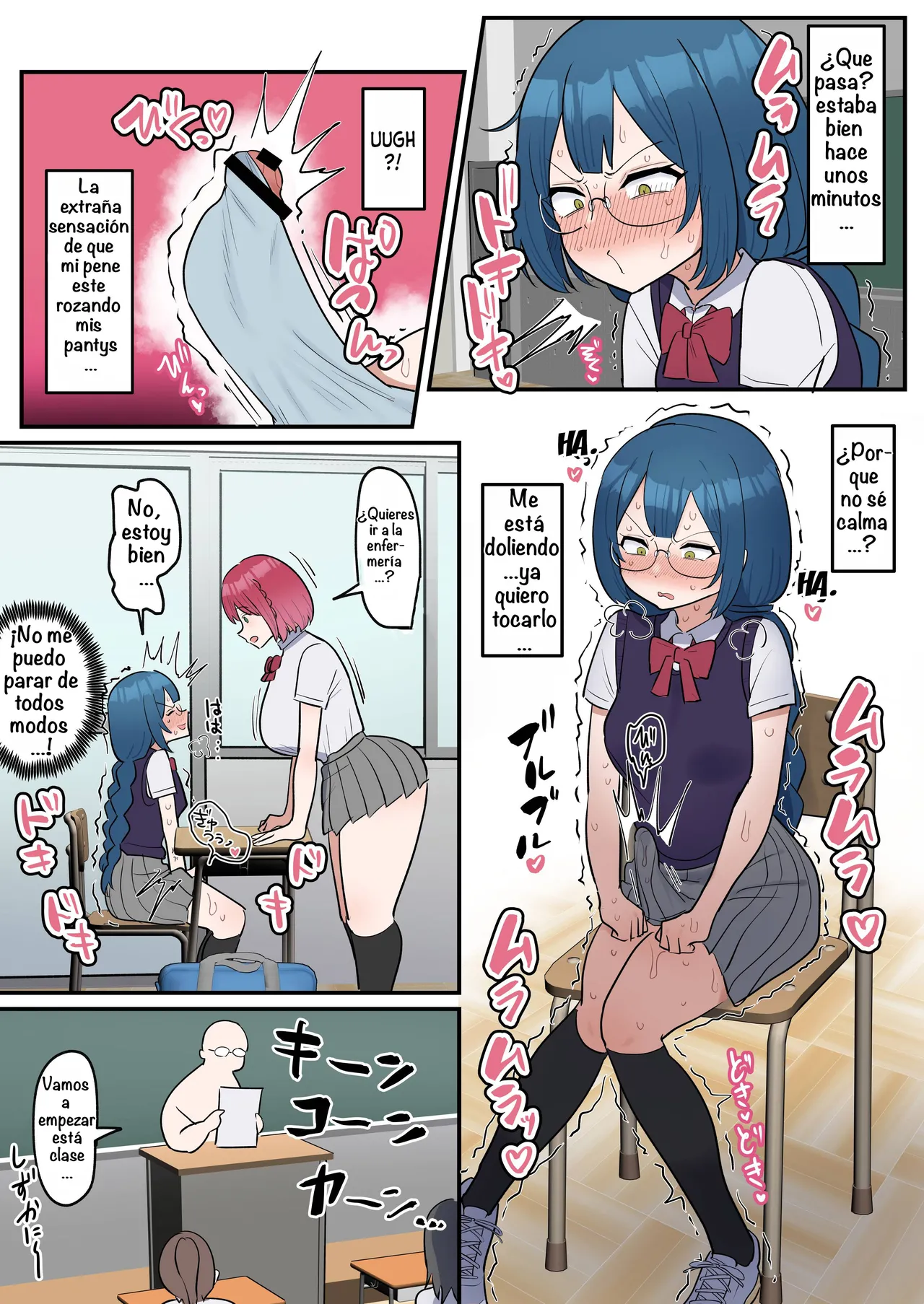 The Serious girl Suddenly Grows a Dick and Fucks Her Friend page 6 full