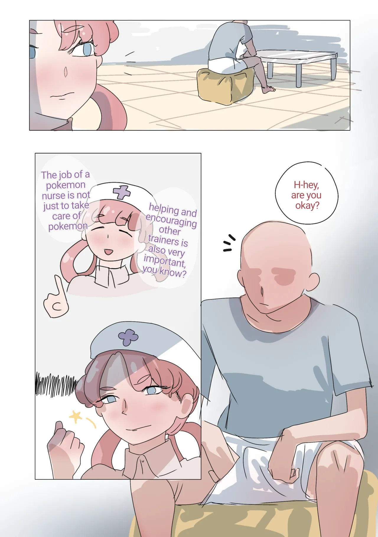 Nurse Joy will help you with anything page 5 full