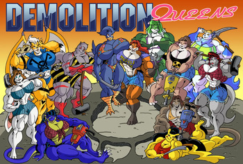 [Manthomex] Demolition Queens 2019 Calendar (Clean Version) cover