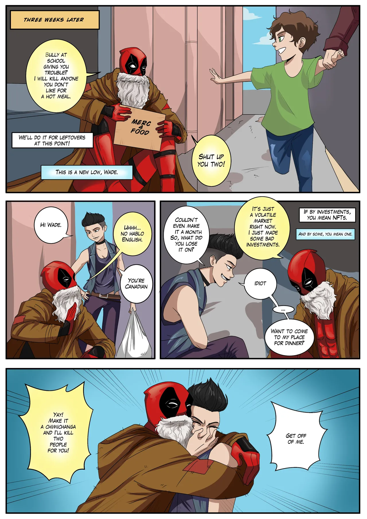 Deadpool: Canadian Made page 3 full