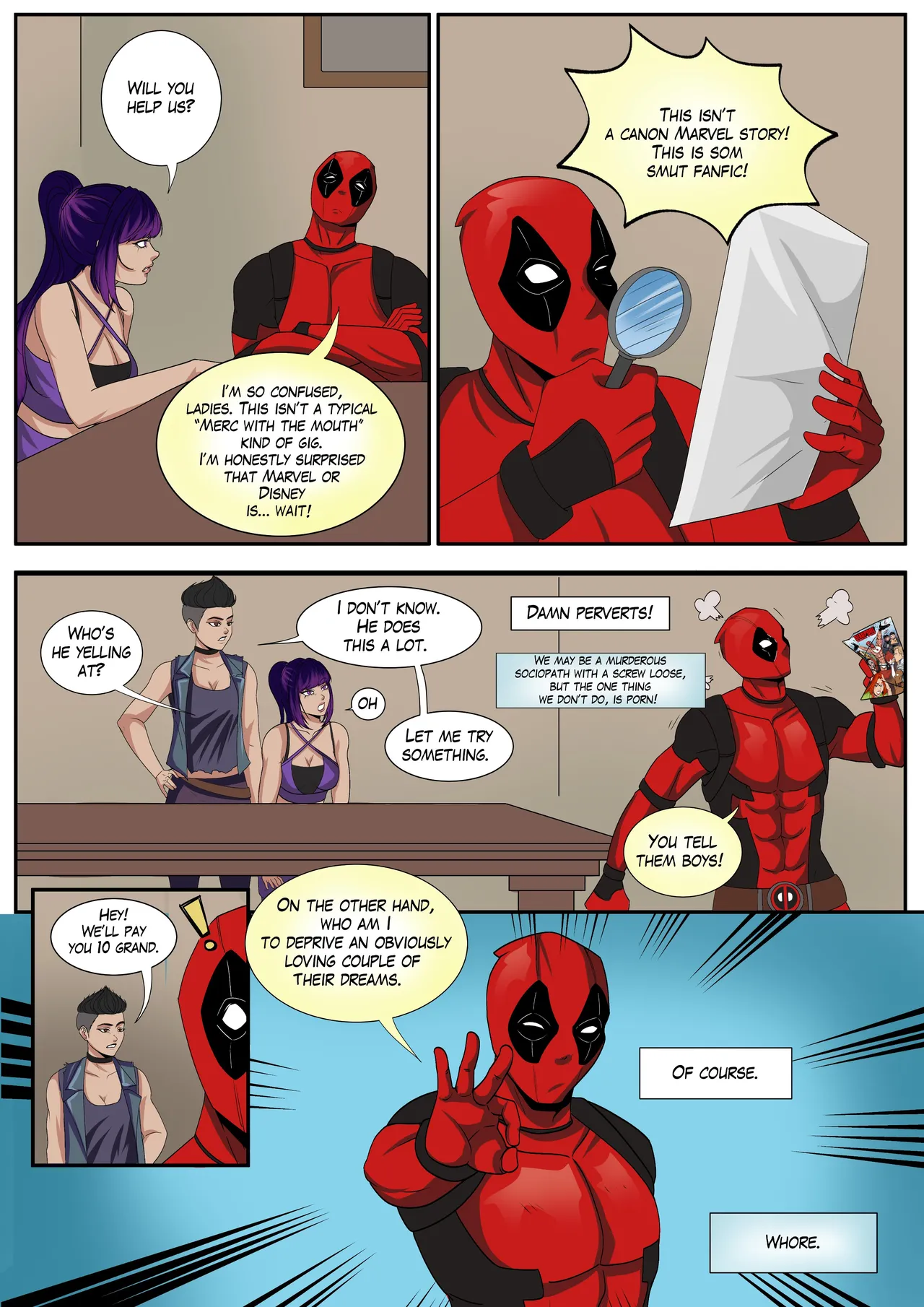 Deadpool: Canadian Made page 5 full