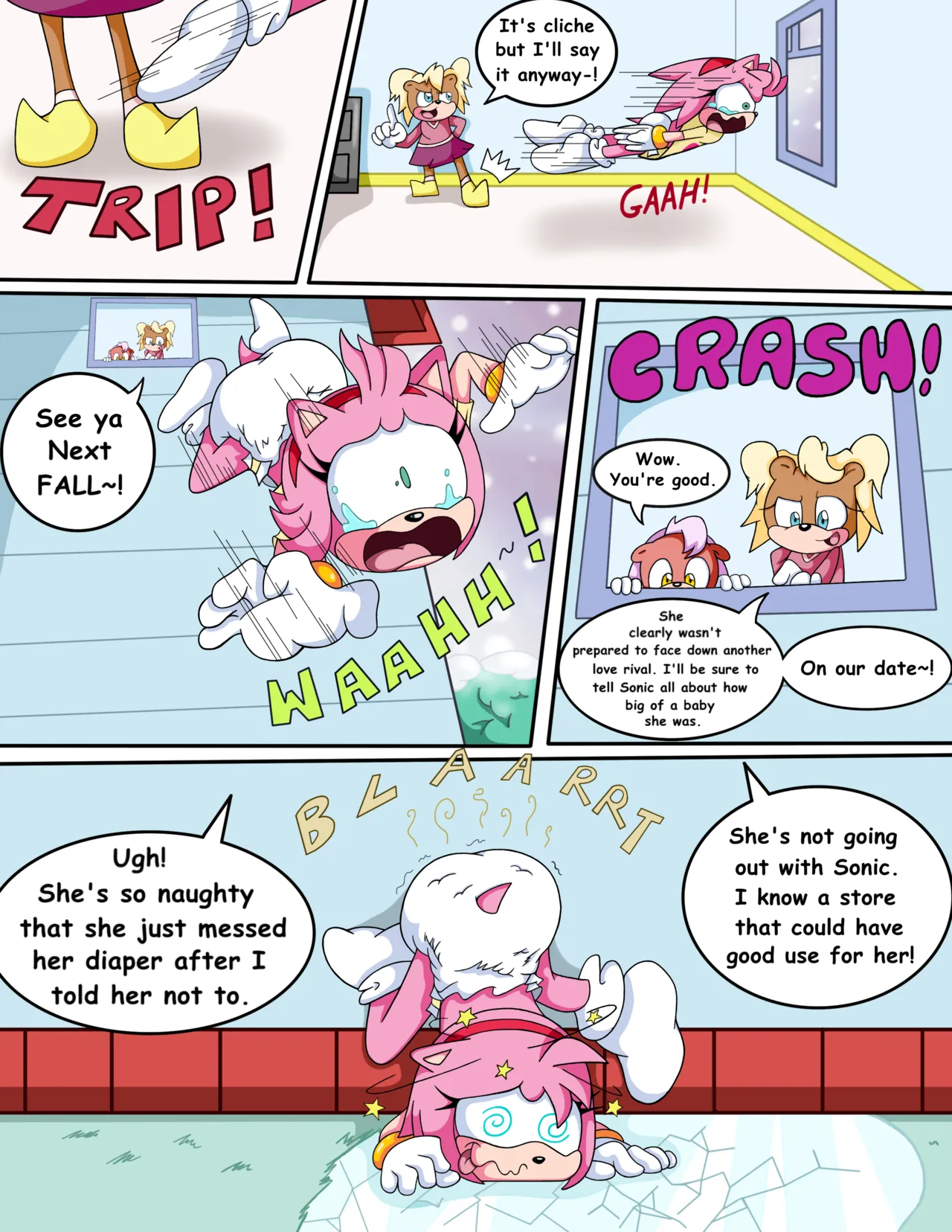 Amy the Babysitter! page 11 full