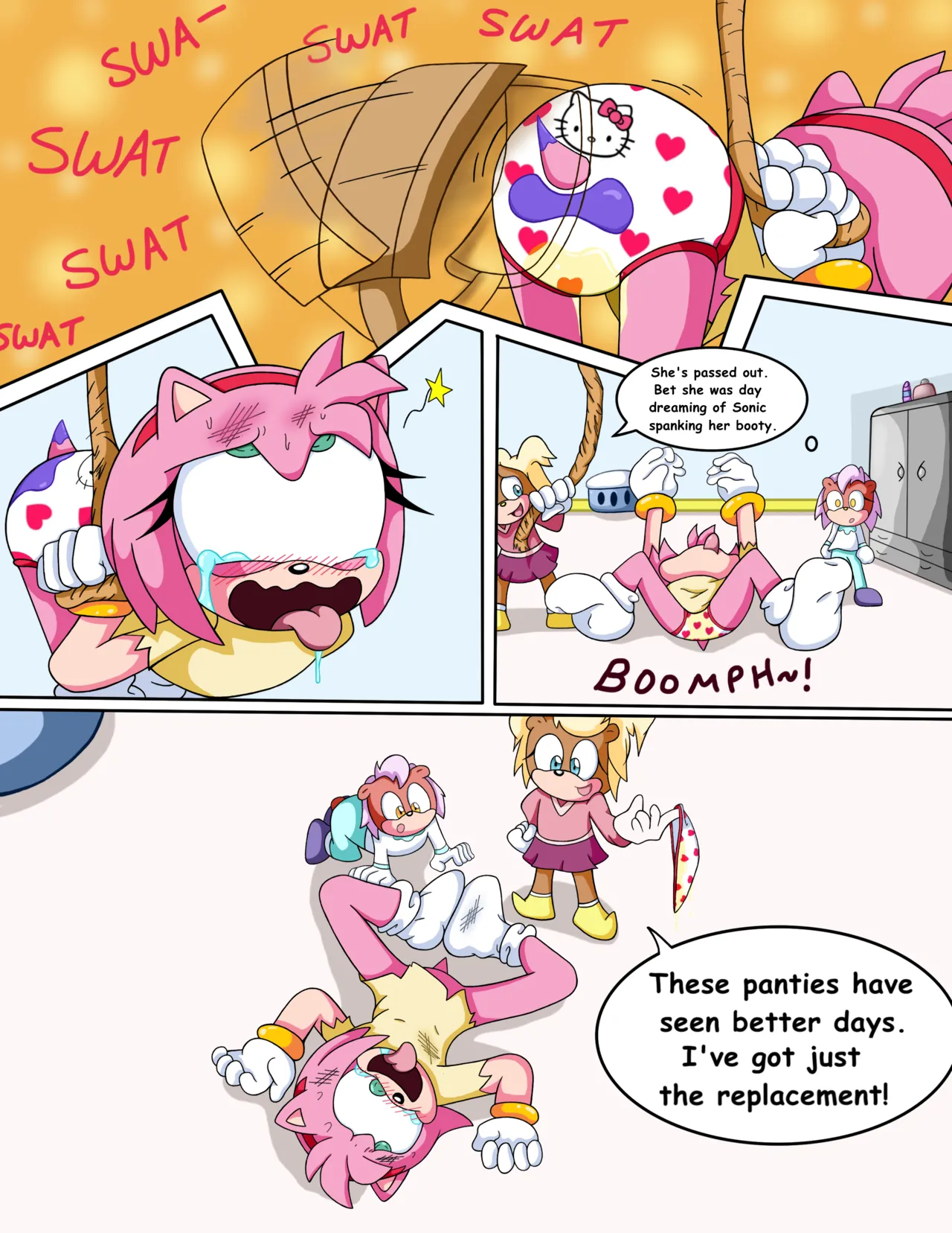 Amy the Babysitter! page 9 full