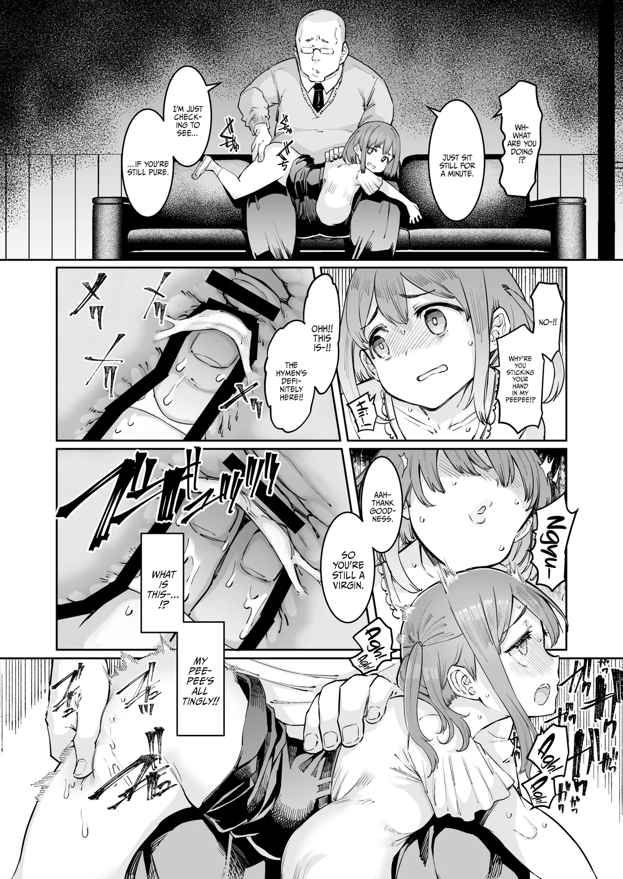 Yuri-chan to Kitou Kouchou | Yuri-chan And The Barbaric Headmaster page 9 full