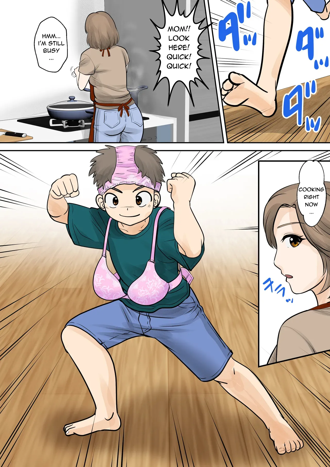 Mother and Child Living Together Chapter 1: Mutual Love page 4 full