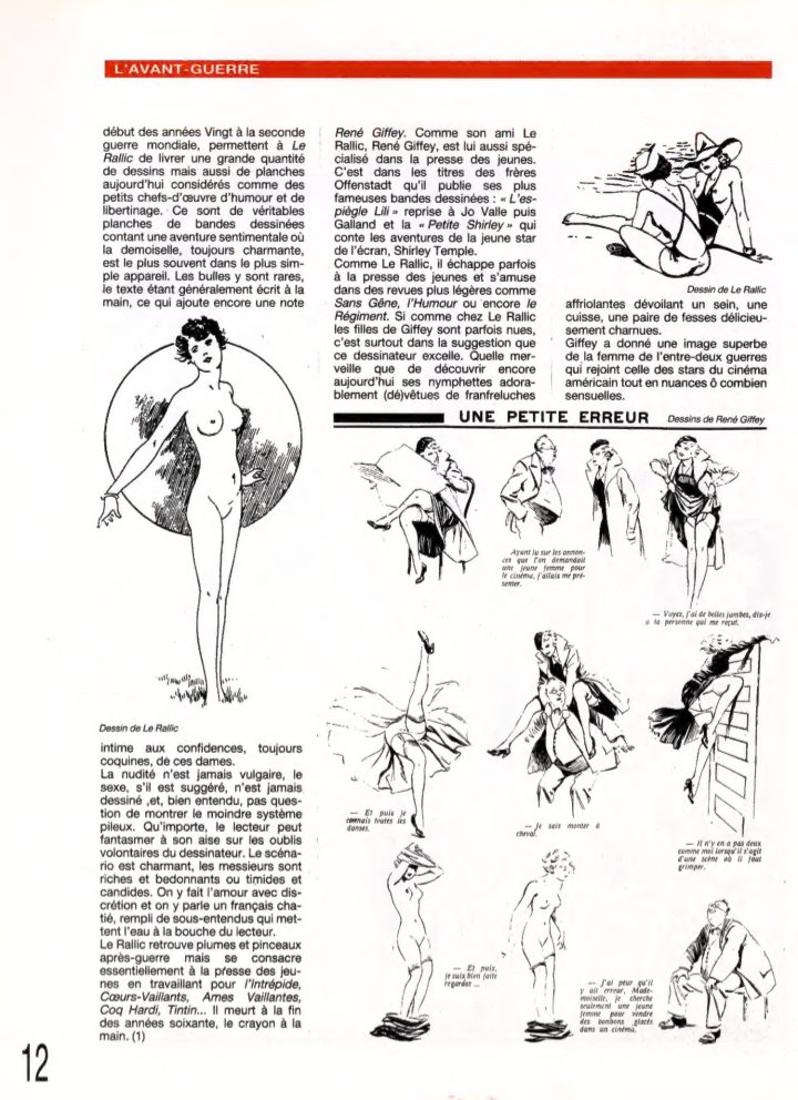 Petite Histoire de l'Erotisme dans la BD page 10 full