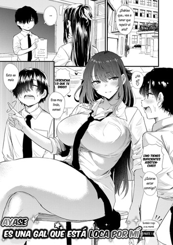 [Nusmusbim] Ayase Gyaru wa Boku ni Muchuu - Okaasan mo Maze nasaiyo - Zenpen (Love wa Gal kara Hajimaru Unmei) [Spanish] [Lovely Diablesse Scan] [Digital] cover