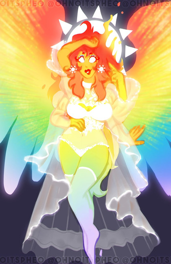 random toon character from deviantart cover