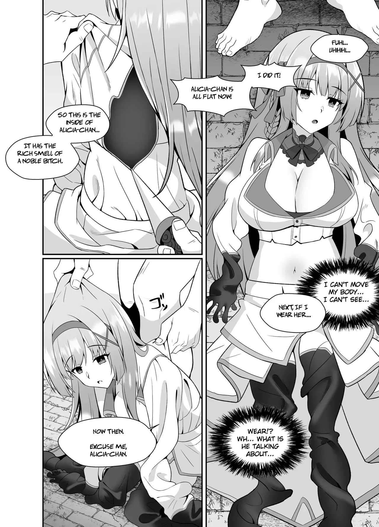 Hime-sama no Jinsei Itadakimasu -Kawa-ka Sarete Ossan ni Karada o Nottorarete Shimau Himekishi Monogatari- page 8 full