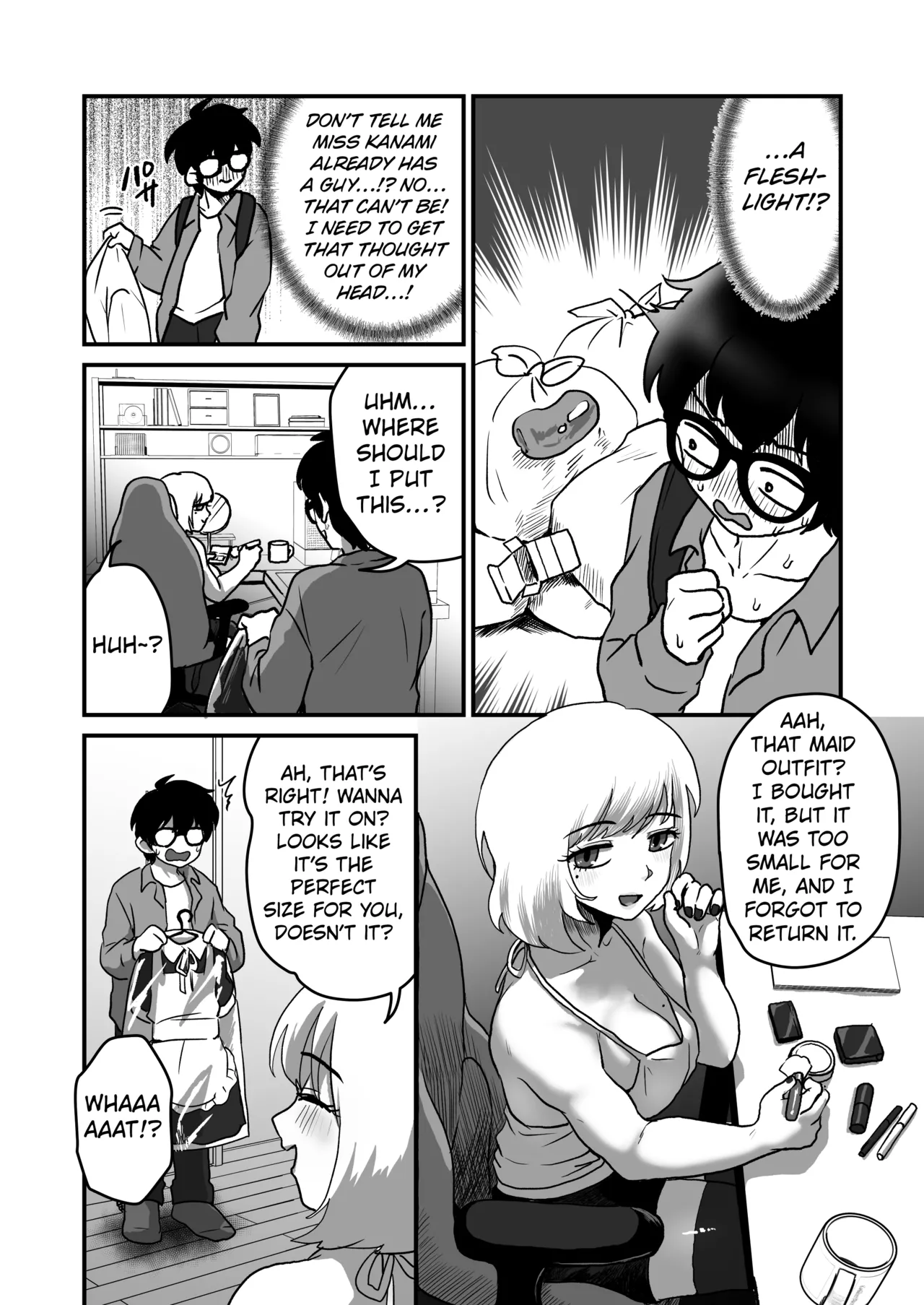 Kyonyuu Kyokon Shemale Influencer no Otokonoko Manager ni Natta Boku | I Became a Crossdressing Manager for a Shemale Influencer with a Huge Cock and Tits page 5 full
