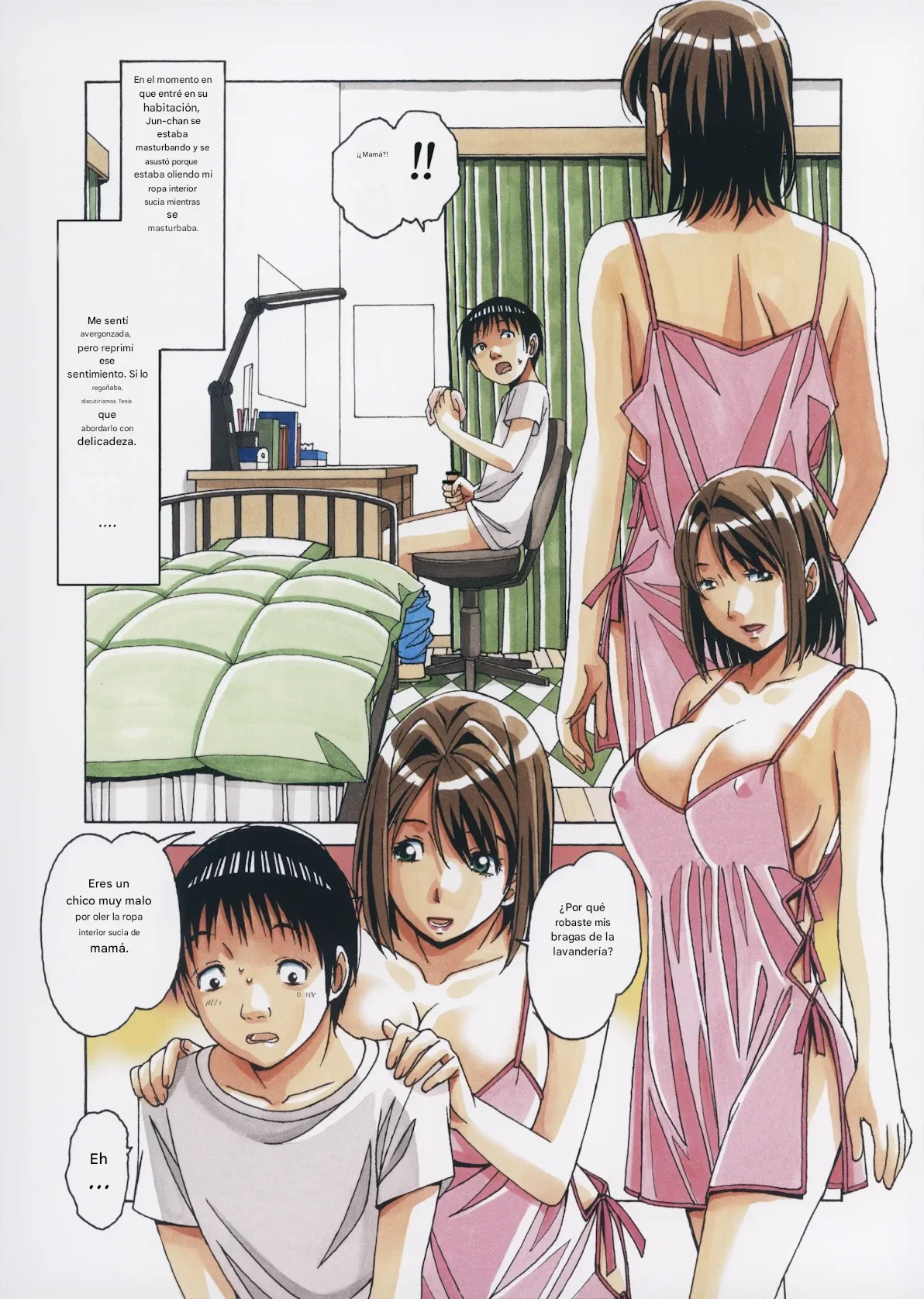 Musuko to onaji yane no shita de 3｜Con mi hijo bajo el mismo techo 3 page 8 full
