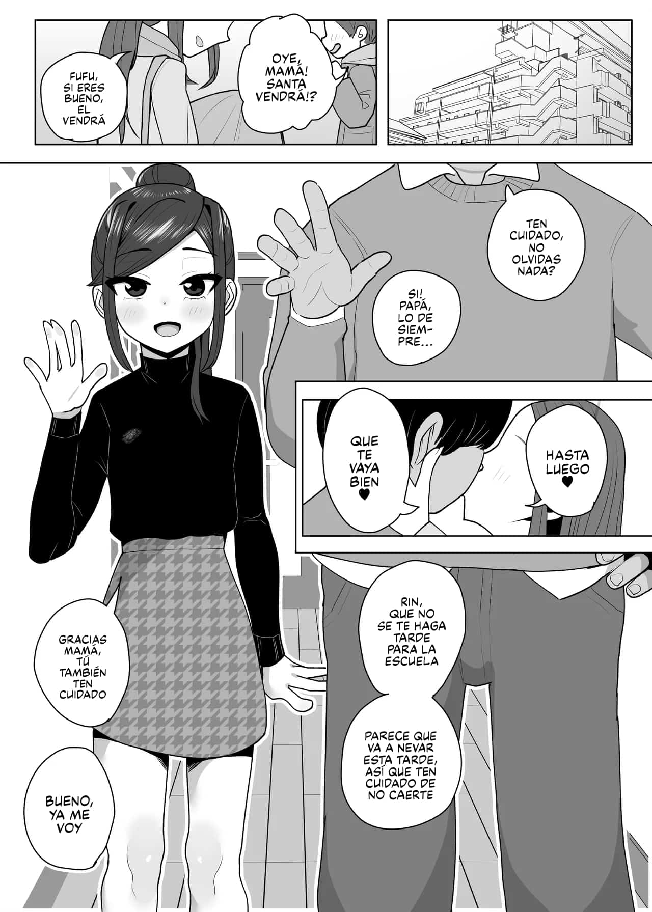 Tsurego o Onaho ni Shiteru Youfu no Hanashi｜La Historia de un Padrastro que Usa a su Hijastra como un Onahole page 2 full
