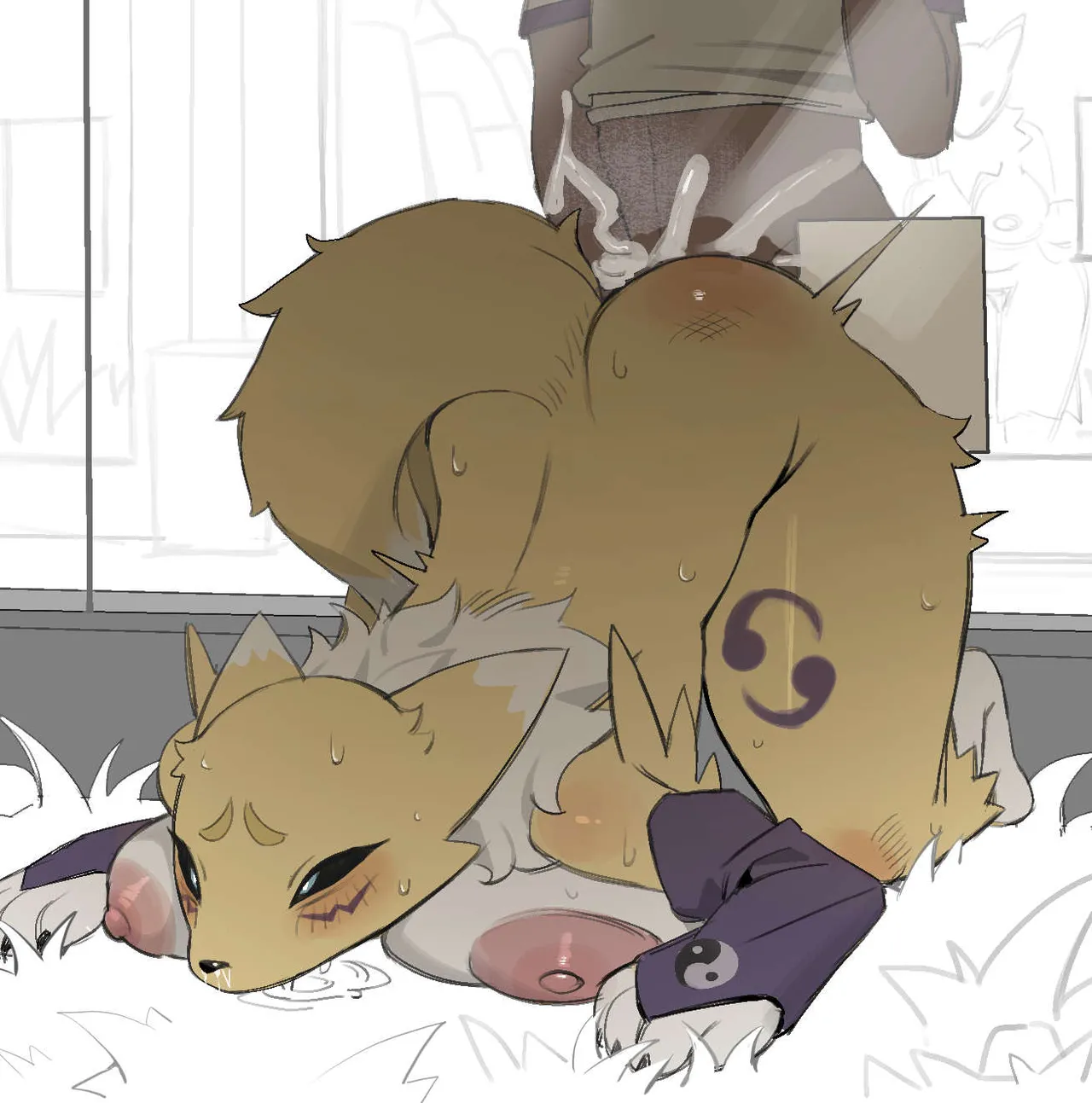Renamon at the Zoo page 10 full