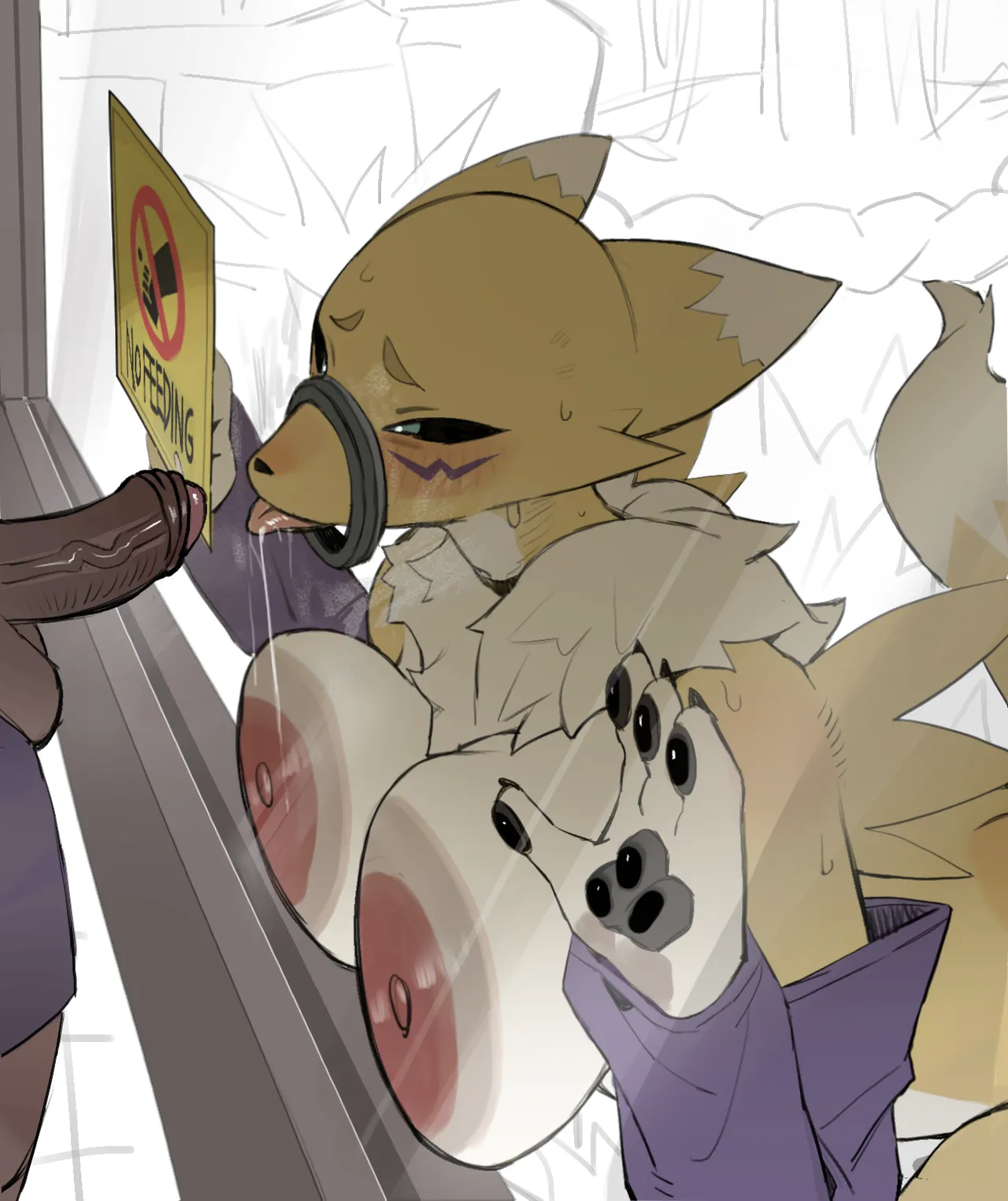 Renamon at the Zoo page 3 full