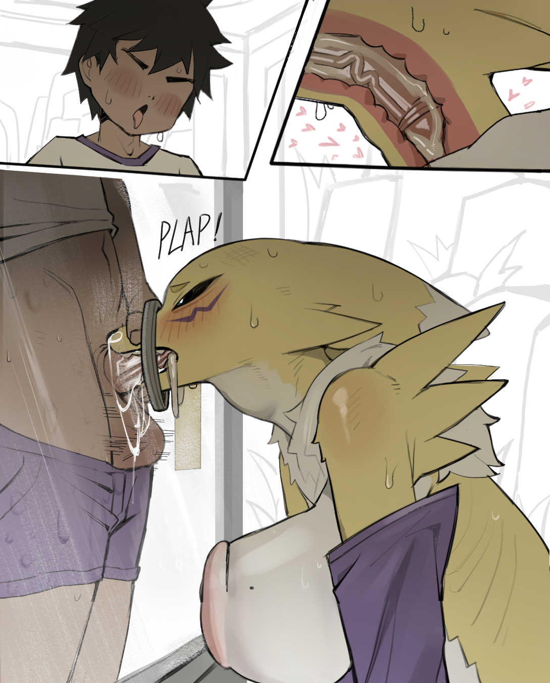 Renamon at the Zoo page 4 full