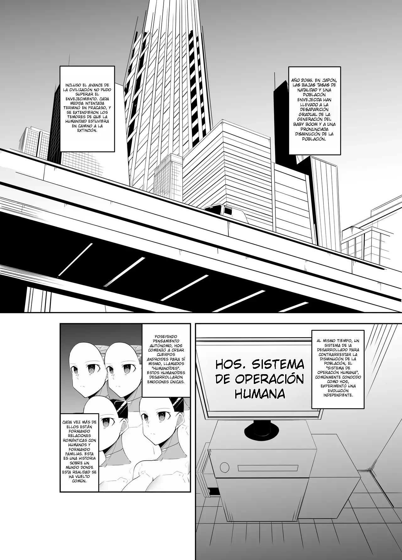 Humanroid no Semen Paradise!｜¡Paraíso de Semen de Androide! page 3 full