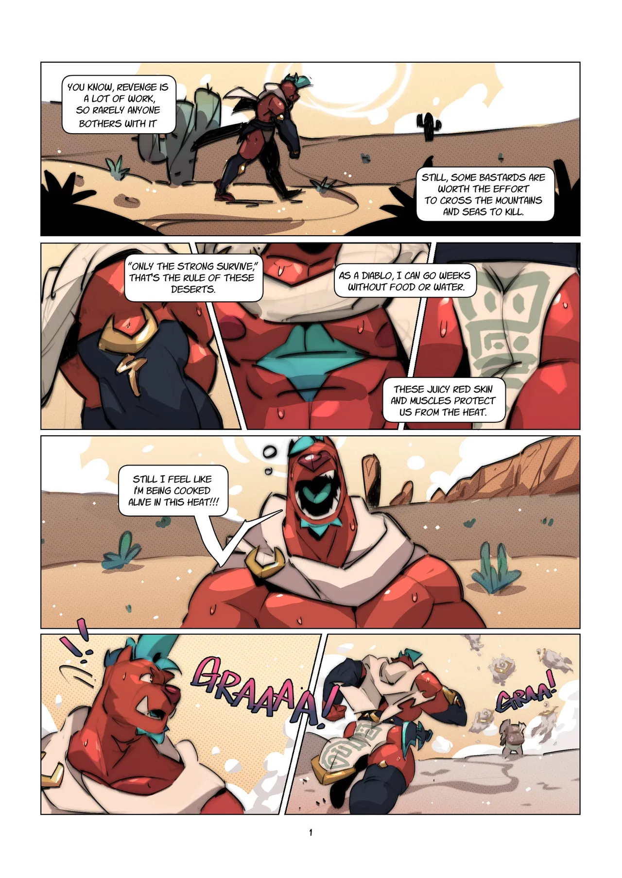 PROJECT: DIABLO page 1 full