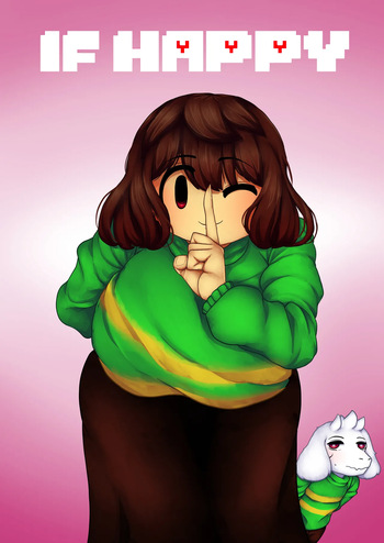 [Whitewo1f] IF Happy Remake (Undertale) cover