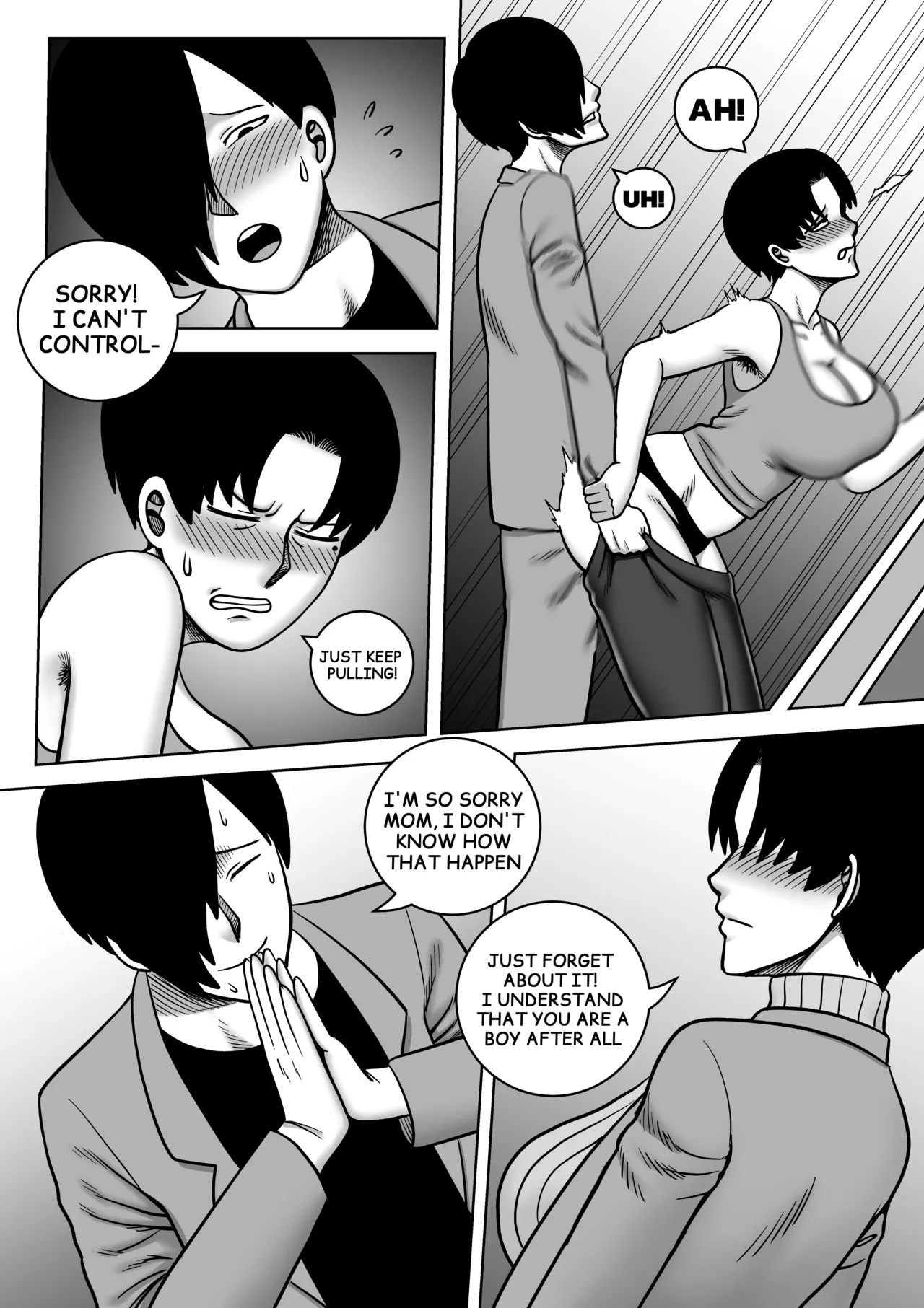 Dad stole My GF so I try to steal His Wife #2 page 5 full