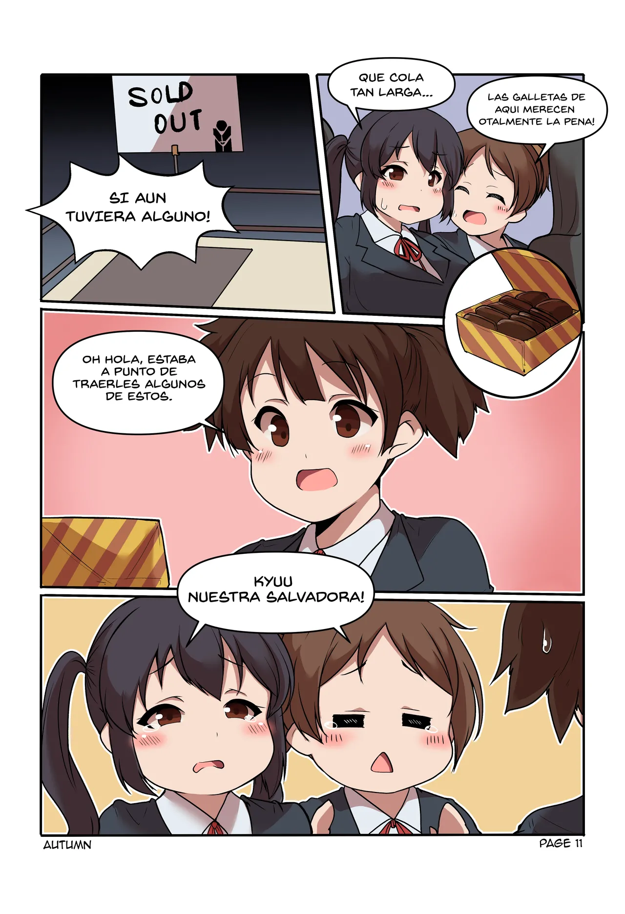 K-ON Seasons by  Spanish page 11 full