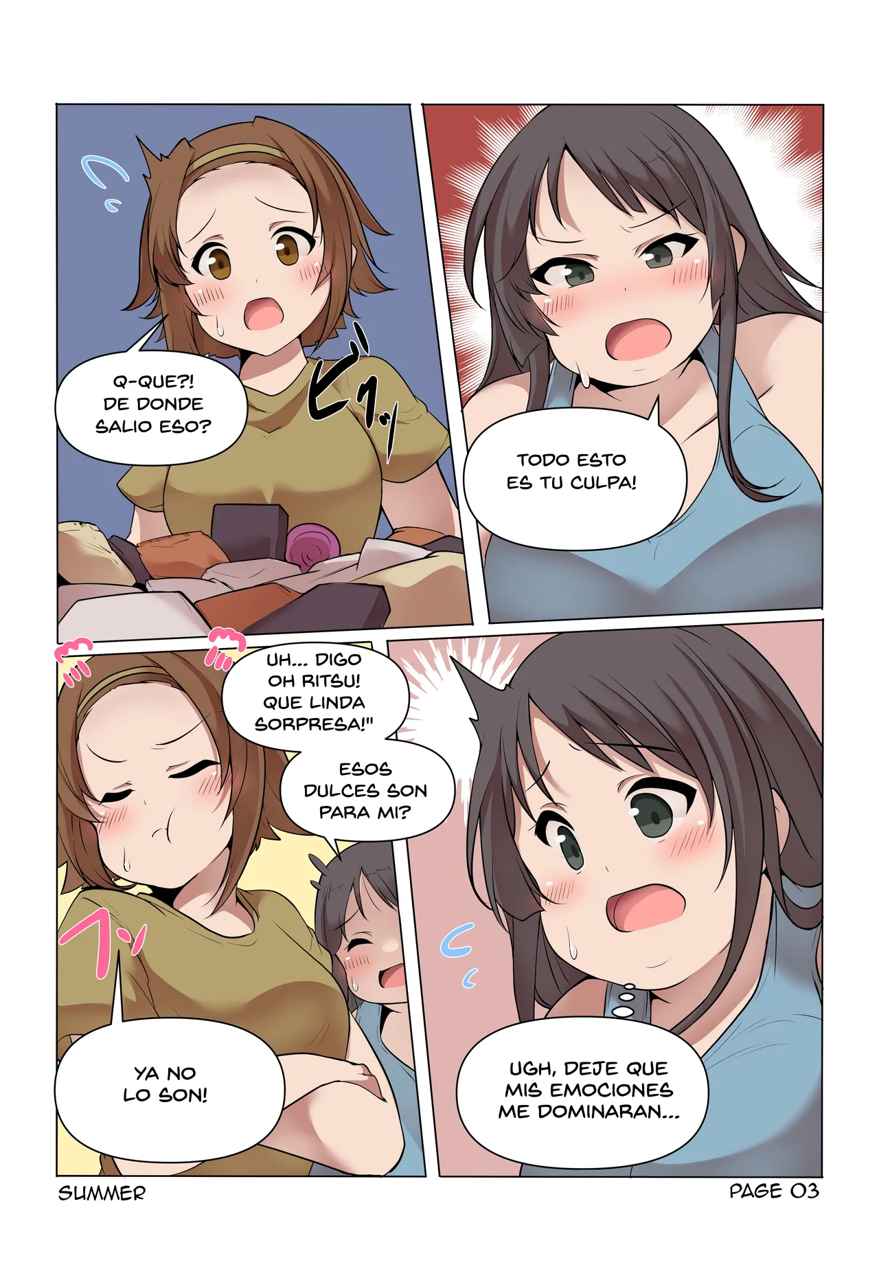 K-ON Seasons by  Spanish page 3 full