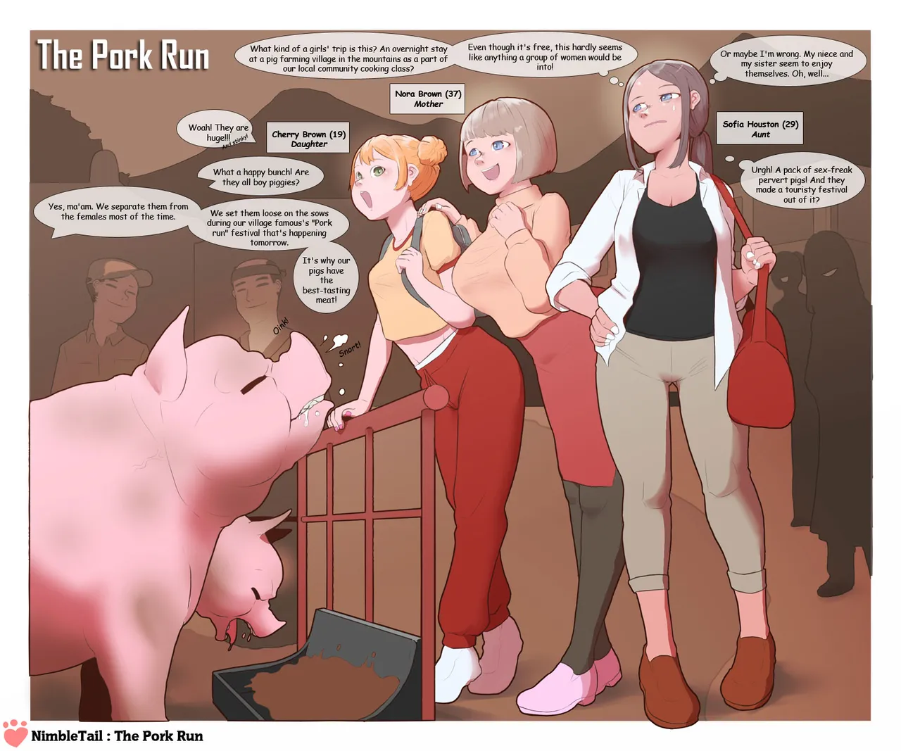 nimbletail The Pork Run page 1 full