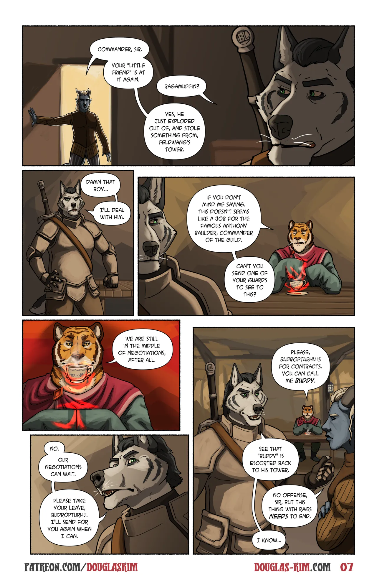 Menagerie of Misfits page 8 full