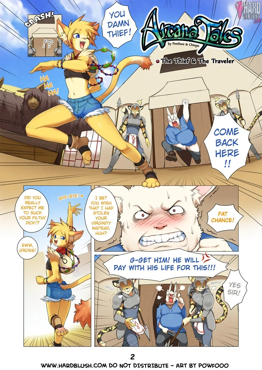 Arcana Tales All - The Thief And The Traveller & The Alchemist and The Beast page 2 full