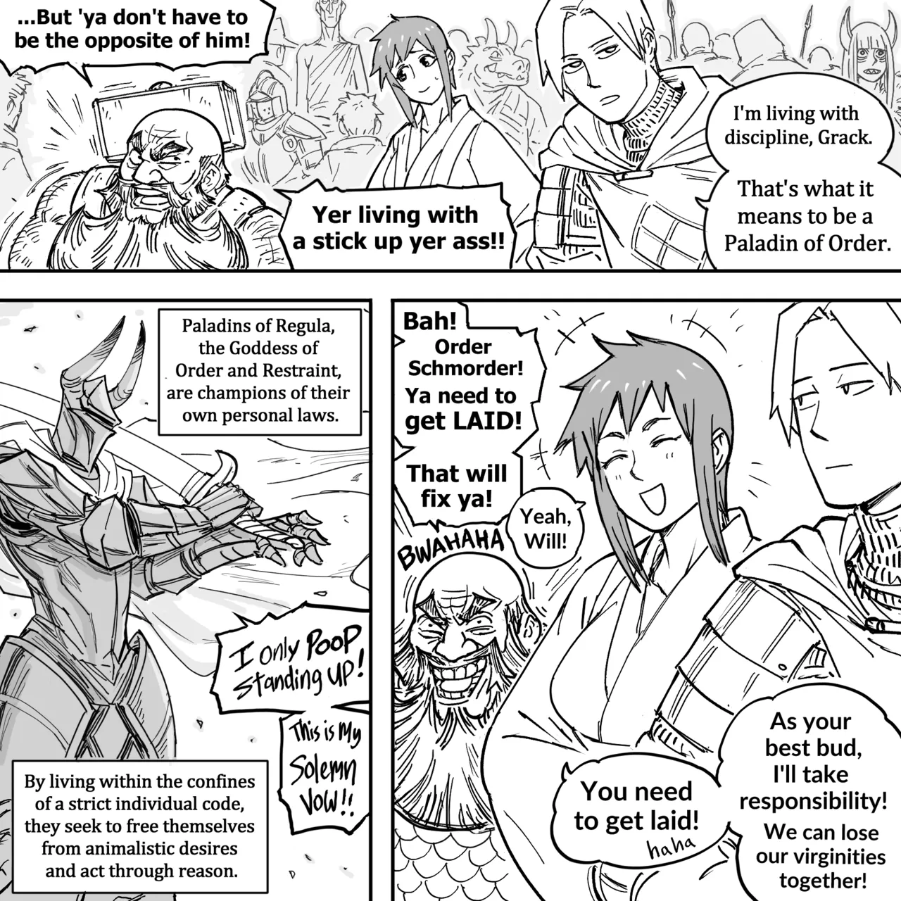 My Dark Elf Stepsister Won't Leave Me Alone | ch.1-4 page 11 full