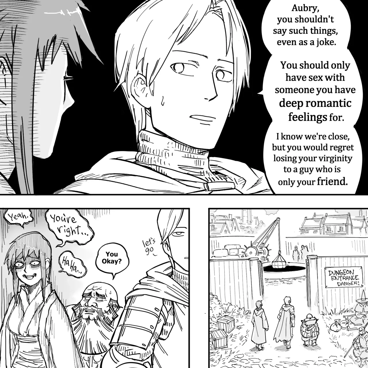 My Dark Elf Stepsister Won't Leave Me Alone | ch.1-4 page 12 full