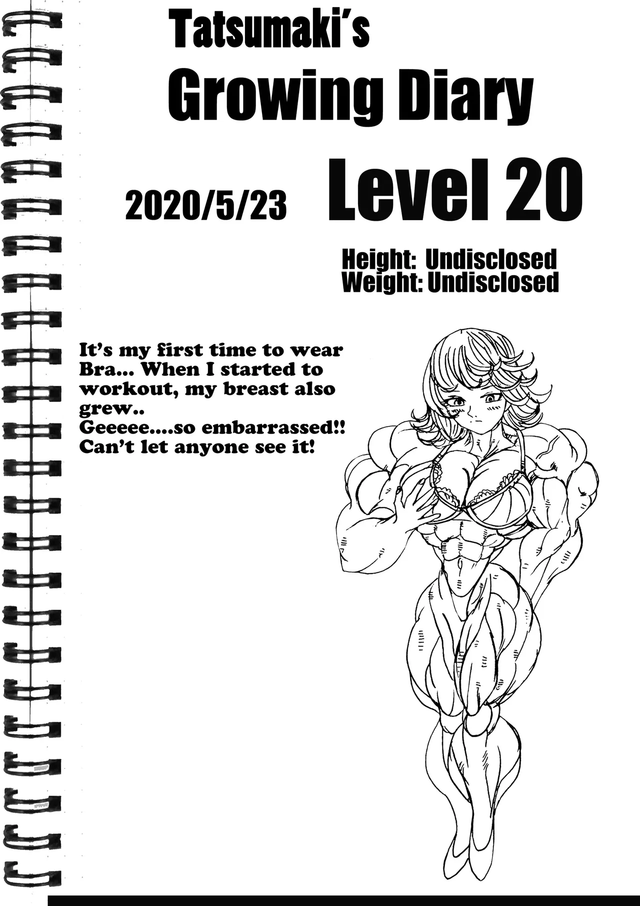 Tatsumaki's growing diaries page 12 full
