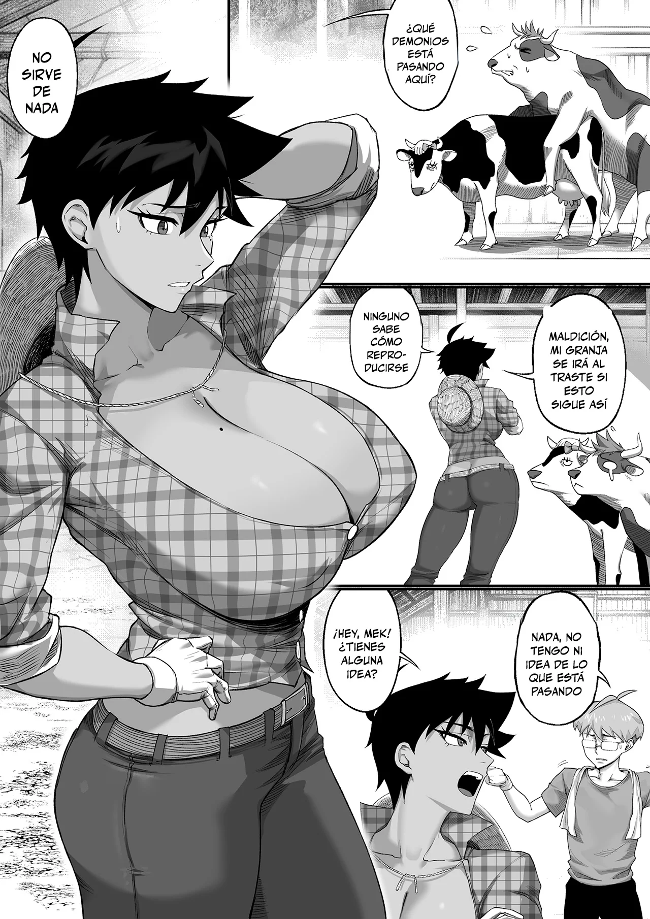 My farmer aunt is having a problema｜Mi Tía Granjera Está Teniendo un Problema page 1 full