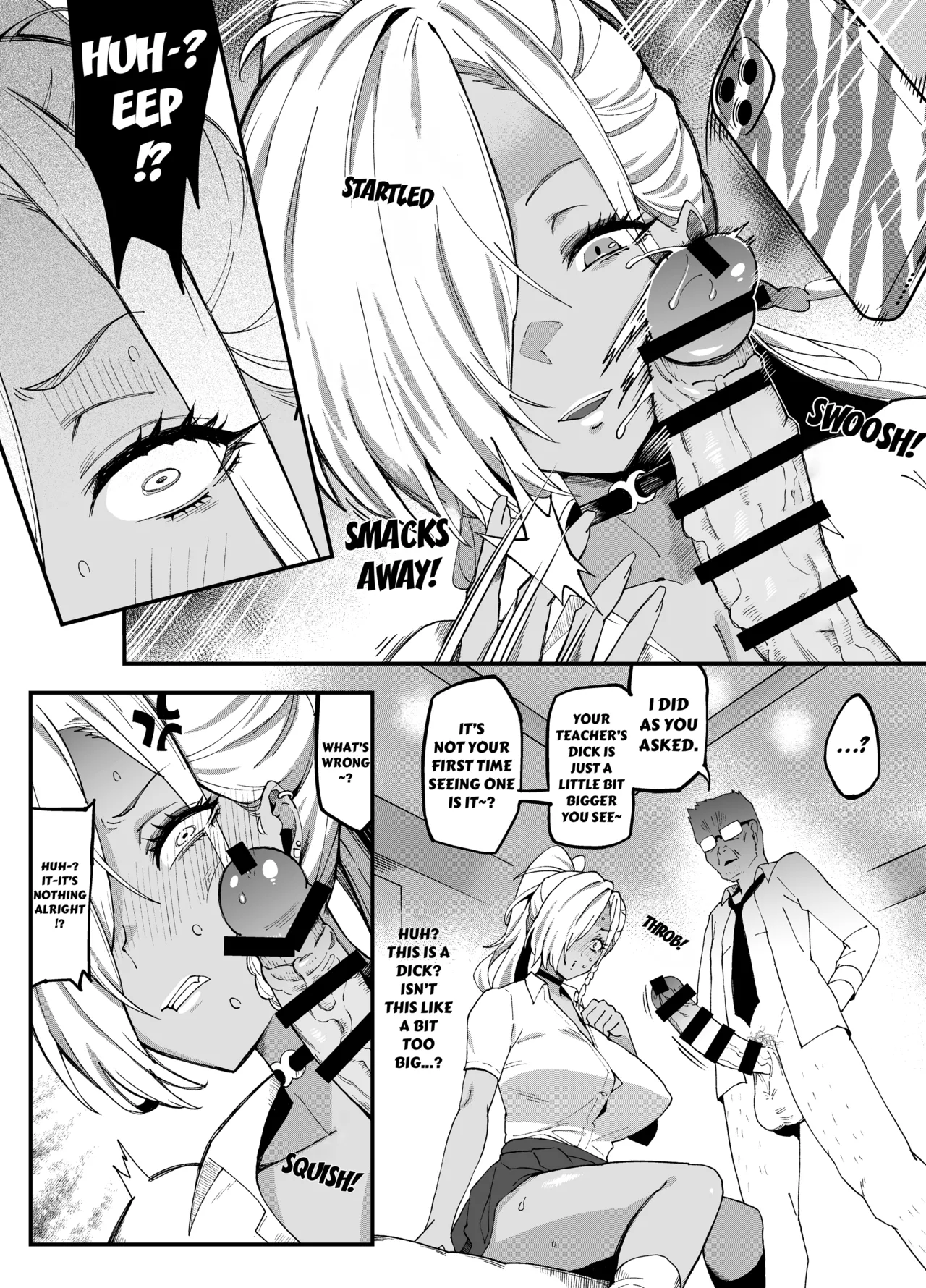 Mucchiri Dekkai Tsuyo Tsuyo Bitch Gal o Wakaraseru | Making the Tall Plump Tough Bitch Gal understand her Place page 11 full