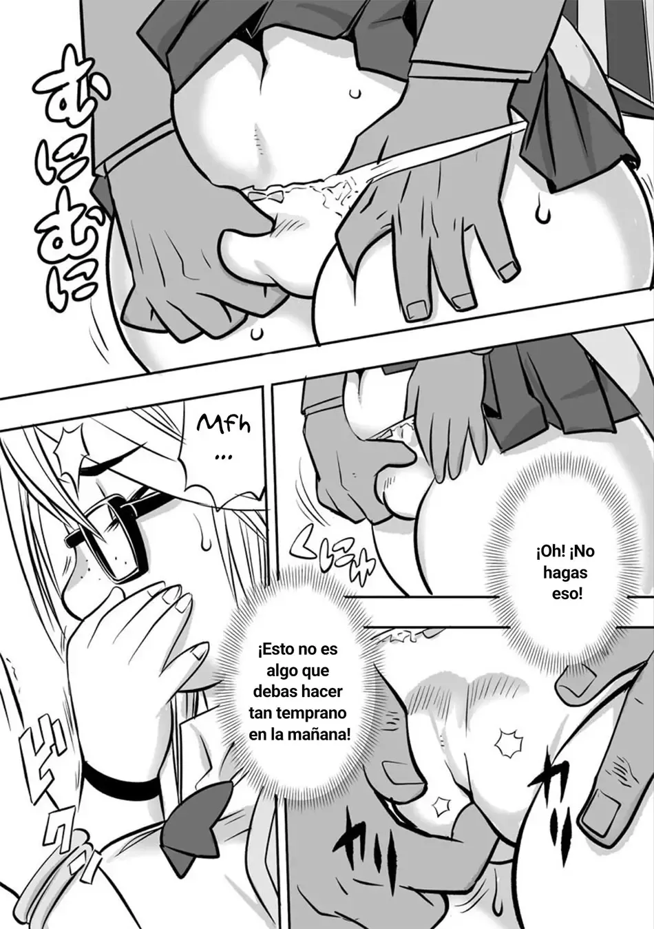 Tsukin Rush Hatsu Taiken？| ¿Mi Primera Vez Será en la Hora Pico？ page 7 full