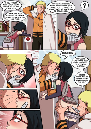 [Incognitymous] Naruto - Naruto X Sarada (English) cover