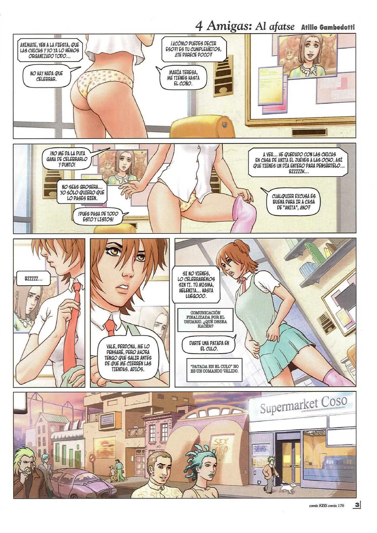 Kiss Comix #176 page 3 full