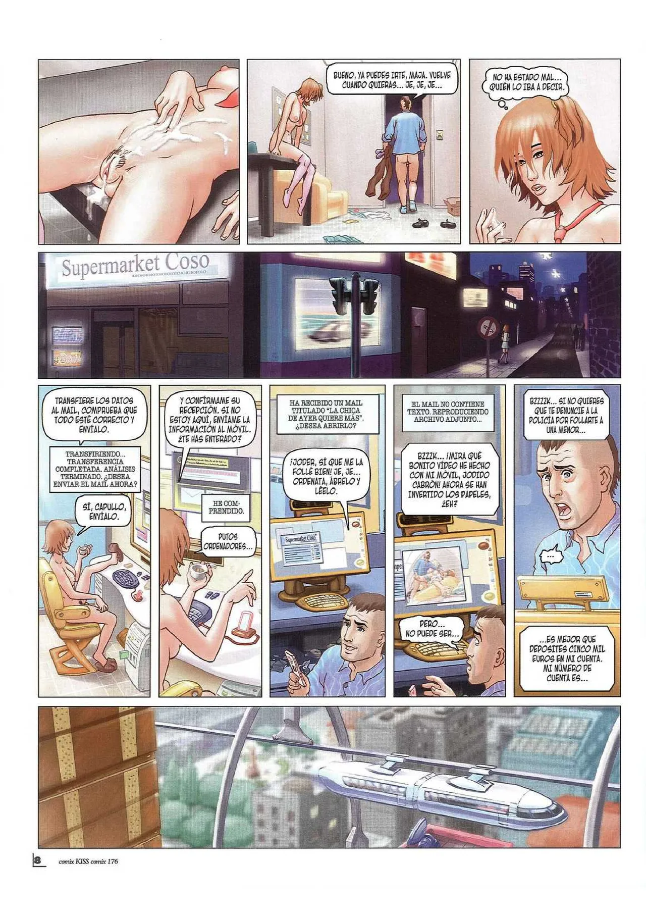 Kiss Comix #176 page 8 full