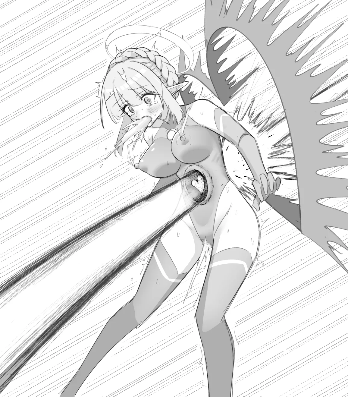 Super Goddess VS Space Superhuman page 11 full