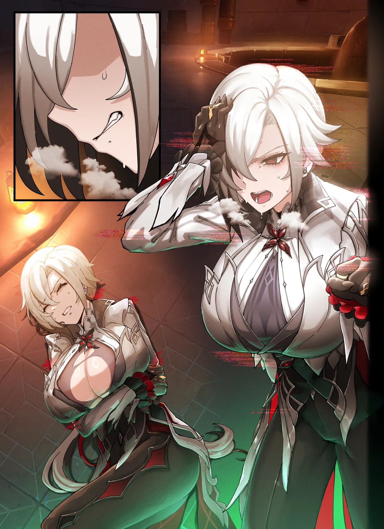 Teyvat Gravure #07: Arlecchino page 2 full