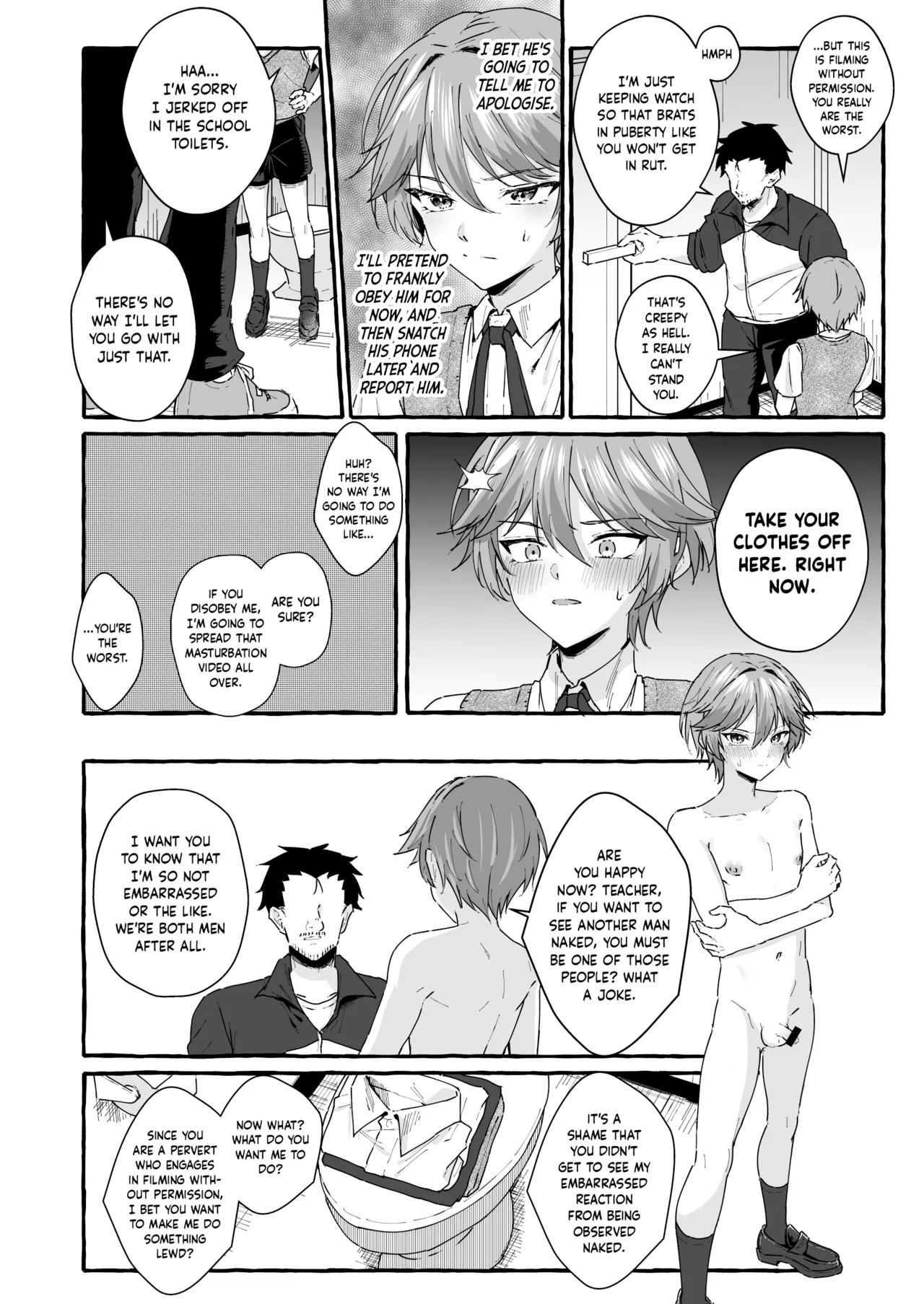 Namaiki na Oshiego o Kyousei Roshutsu de Wakaraseru! | Teaching My Cheeky Student a Lesson with Forced Public Exposure! page 11 full