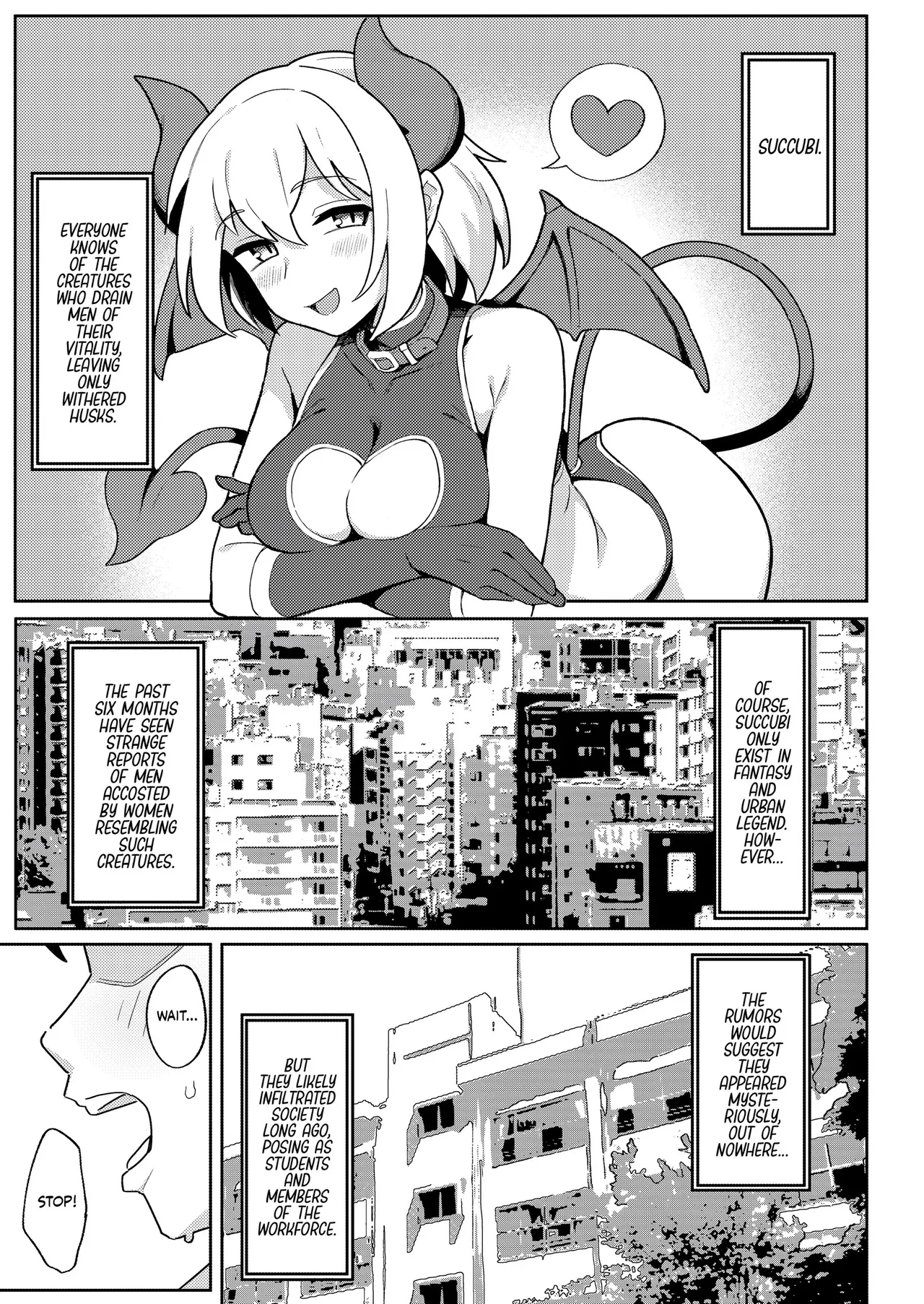A Book About Some Bratty Little Succubi Wringing You Dry page 2 full