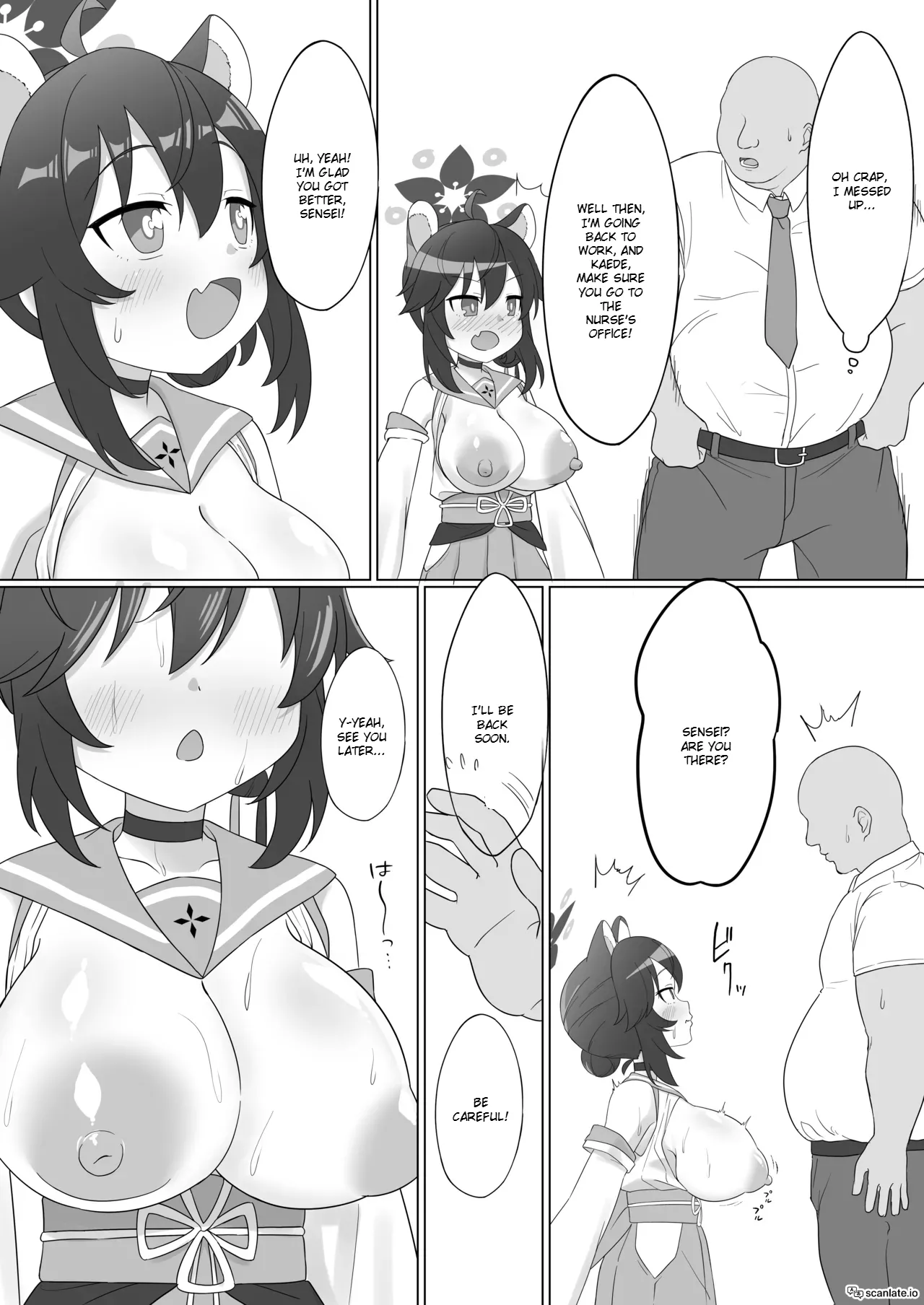 Kaede no Oppai o Momimakuru Hon | Kaede's Boobs Massage Book page 12 full