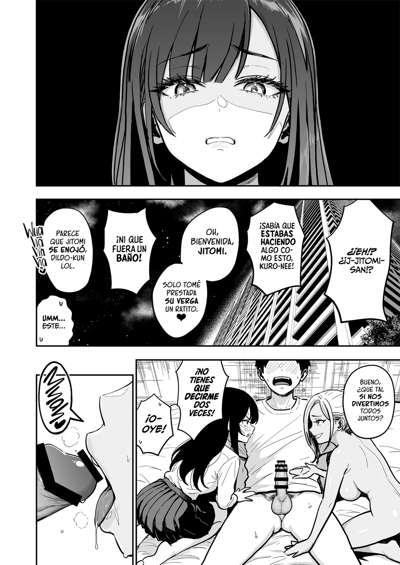 Gal to Meccha Namahame Nakadashi Ecchi Suru Hanashi #4 | La Historia de Como Tuve Toneladas de Sexo sin Protección con unas Gyarus #4 page 6 full