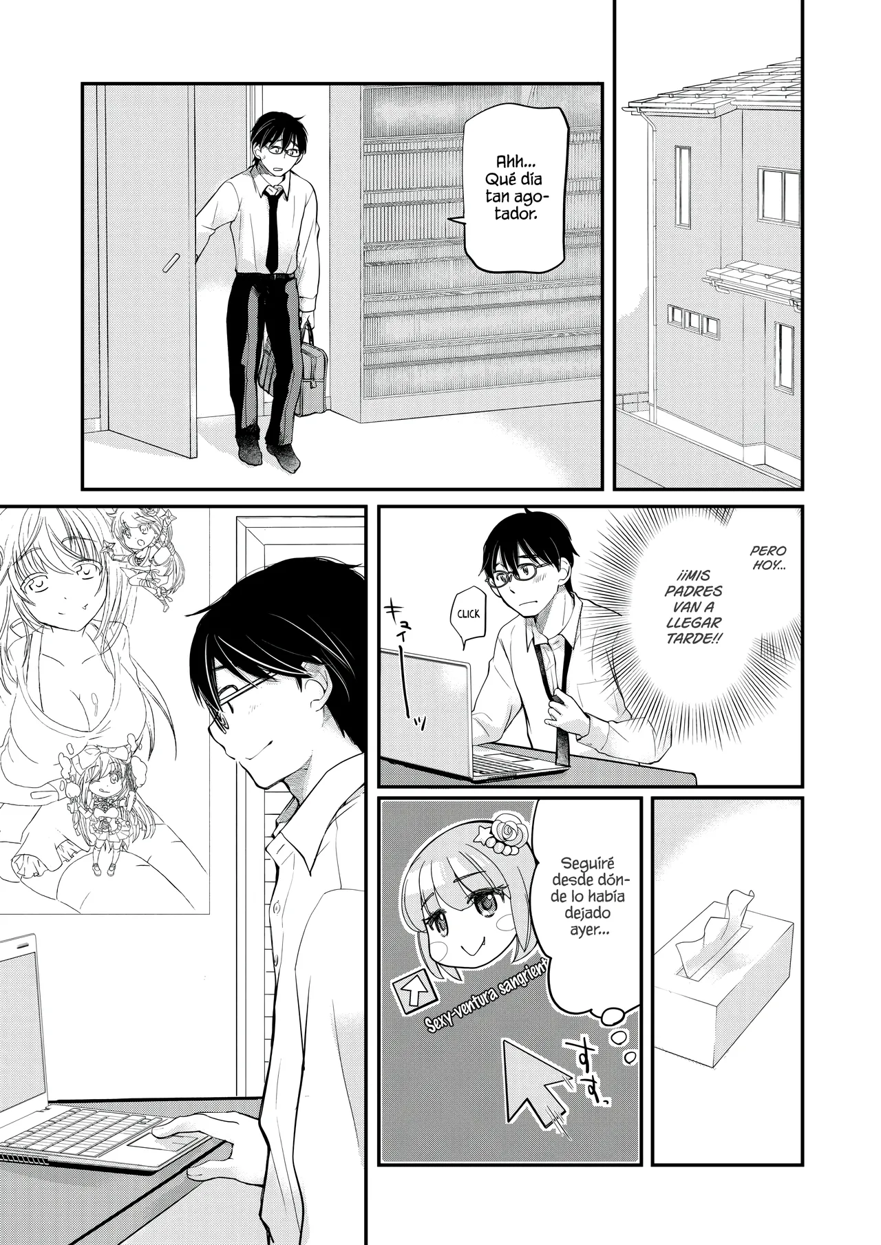 Class de 1-ban no Boss Gal wa Boku no Mae dake Kawaii Ecchi na Osananajimi 01 page 12 full