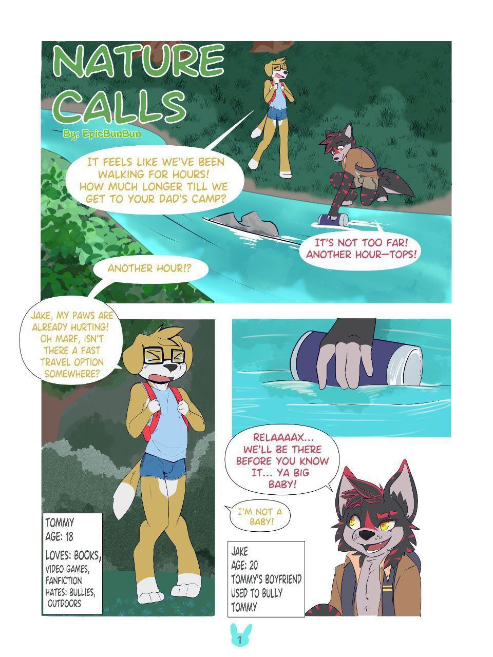Nature Calls page 1 full