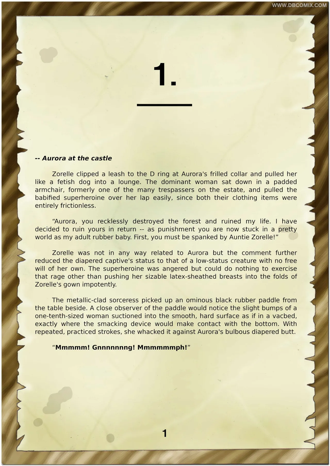 Princess Aurora 2 Escape From the Diapers page 3 full